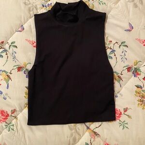 Babaton Black Sleeveless Women's Top small